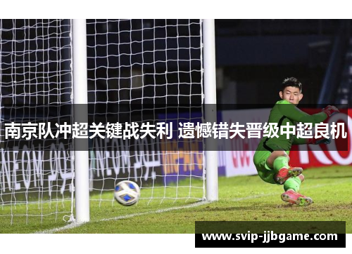 南京队冲超关键战失利 遗憾错失晋级中超良机